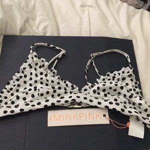 MinkPink bikini top